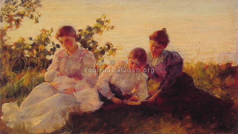 Three Women - 查尔斯·考特尼·柯伦